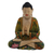 Wood sculpture, 'Meditate in Nature' - Nature-Themed Wood Buddha Sculpture from Bali thumbail