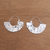 Sterling silver hoop earrings, 'Modern Bali' - Modern Sterling Silver Hoop Earrings from Bali