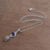 Gold accented amethyst pendant necklace, 'Padi Glisten' - Gold Accented Amethyst Pendant Necklace from Bali (image 2c) thumbail