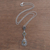 Citrin-Anhänger-Halskette, 'Dusk Charm - Citrin-Anhänger-Halskette aus Bali