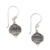 Sterling silver dangle earrings, 'Sanur Lanterns' - Dot Motif Sterling Silver Dangle Earrings from Bali (image 2d) thumbail