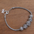 Sterling silver pendant bracelet, 'Family Gathering' - Handcrafted Sterling Silver Pendant Bracelet from Bali (image 2b) thumbail
