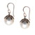 Cultured pearl dangle earrings, 'Goddess Fruit' - Cultured Pearl Dangle Earrings Crafted in Bali (image 2a) thumbail