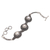 Cultured pearl pendant bracelet, 'Triple Light' - Cultured Pearl Pendant Bracelet from Bali (image 2d) thumbail