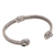 Peridot cuff bracelet, 'Ubud Spring' - Peridot Cuff Bracelet Crafted in Bali