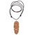 Halskette mit Knochenanhänger - Handgeschnitzte Knochen-Drachen-Anhänger-Halskette aus Bali