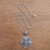 Sterling silver pendant necklace, 'Elegant Medallion' - Sterling Silver Medallion Pendant Necklace from Bali (image 2b) thumbail