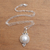 Cultured pearl and citrine pendant necklace, 'Magnificent Love' - Cultured Pearl and Citrine Pendant Necklace from Bali (image 2b) thumbail