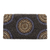 Beaded clutch, 'Circle of Beauty in Grey' - Circle Pattern Beaded Clutch in Grey from Bali