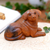 Wood sculpture, 'Best Boy' - Hand-Carved Wood Dog Sculpture from Bali (image 2) thumbail
