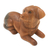 Wood sculpture, 'Best Boy' - Hand-Carved Wood Dog Sculpture from Bali (image 2c) thumbail