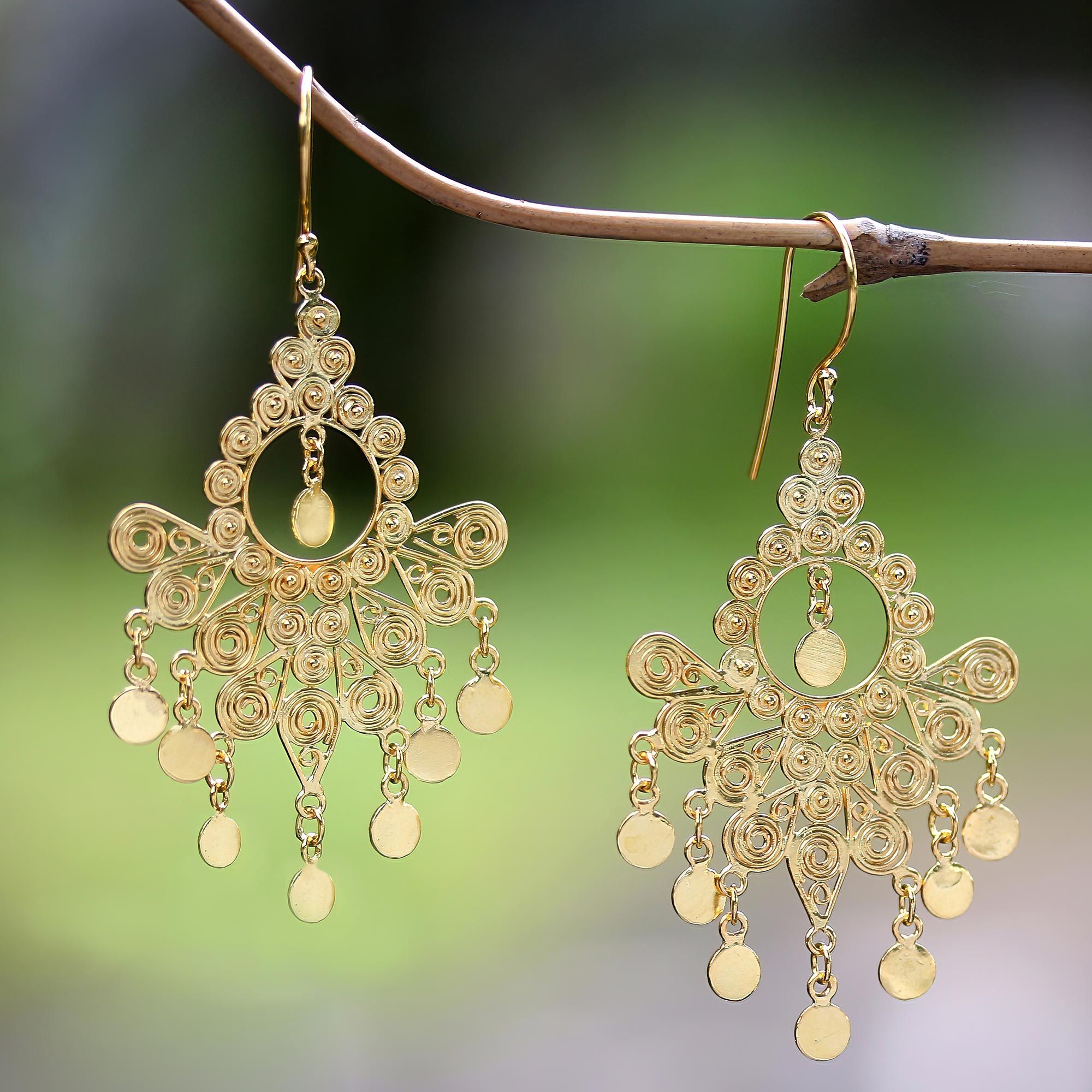 Brass And Stone Silver (Base) And Blue (Stone) Oxidized Chandelier Earrings,  Size: 3 Inch (length) at Rs 210/pair in Jaipur