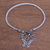Sterling silver chain bracelet, 'Butterfly Liberty' - Butterfly-Themed Sterling Silver Chain Bracelet from Bali (image 2) thumbail