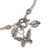 Sterling silver chain bracelet, 'Butterfly Liberty' - Butterfly-Themed Sterling Silver Chain Bracelet from Bali (image 2b) thumbail