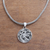 Men's sterling silver pendant necklace, 'Glorious Dragon' - Men's Sterling Silver Dragon Pendant Necklace from Bali (image 2) thumbail
