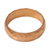 Gold plated sterling silver band ring, 'Golden Facets' - 18k Gold Plated Sterling Silver Band Ring from Bali thumbail