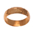 Gold plated sterling silver band ring, 'Golden Facets' - 18k Gold Plated Sterling Silver Band Ring from Bali (image 2d) thumbail