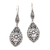 Sterling silver dangle earrings, 'Great Bhoma' - Sterling Silver Bhoma Dangle Earrings from Bali thumbail