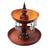 Wood and coconut shell jewelry stand, 'Golden Fountain' - Suar Wood and Coconut Shell Jewelry Stand from Bali (image 2a) thumbail