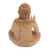 Wood sculpture, 'Buddha's Fire' - Hand-Carved Wood Sculpture of Buddha Holding Fire (image 2d) thumbail