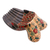 Batik wood catchall, 'Giving Hands' - Hand-Painted Batik Wood Catchall from Java (image 2e) thumbail