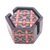 Batik wood coasters, 'Hexagon Batik' (set of 6) - Truntum Motif Batik Wood Coasters from Java (Set of 6) (image 2e) thumbail