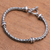 Sterling silver chain bracelet, 'Snake Scales' - Sterling Silver Naga Chain Bracelet from Bali (image 2c) thumbail