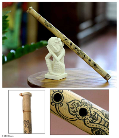 Flauta - Flauta de bambú de Indonesia