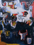 'The Heritage' - Signed Bull-Themed Abstract Painting from Java thumbail