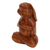 Wood sculpture, 'Praying Beagle in Brown' - Suar Wood Praying Beagle Sculpture from Bali (image 2c) thumbail