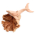 Wood figurine, 'Happy Dolphin' - Jempinis and Benalu Wood Dolphin Figurine from Bali thumbail