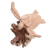 Wood figurine, 'Swimming Turtle' - Jempinis and Benalu Wood Sea Turtle Figurine from Bali thumbail