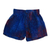 Batik rayon shorts, 'Rainy at Dawn' - Blue and Red Batik Rayon Shorts from Bali (image 2c) thumbail