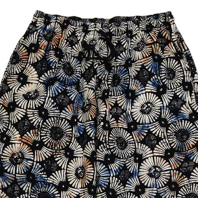 Herren-Loungehose aus Baumwolle - Herren-Loungehose aus Baumwolle mit kreisförmigem Motiv aus Bali