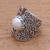 Cultured pearl cocktail ring, 'Temple of the Moon' - White Cultured Pearl Cocktail Ring from Bali (image 2b) thumbail