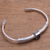 Amethyst cuff bracelet, 'Gemstone Imagination' - 2-Carat Amethyst Cuff Bracelet from Bali (image 2b) thumbail