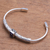 Amethyst cuff bracelet, 'Gemstone Imagination' - 2-Carat Amethyst Cuff Bracelet from Bali (image 2c) thumbail