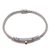 Gold-accented peridot pendant bracelet, 'Single Eye' - 18k Gold-Accented Peridot Pendant Bracelet from Bali thumbail