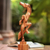 Wood sculpture, 'Excited Horse' - Hand-Carved Suar Wood Horse Sculpture from Bali (image 2) thumbail
