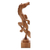 Wood sculpture, 'Excited Horse' - Hand-Carved Suar Wood Horse Sculpture from Bali (image 2b) thumbail
