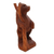 Wood sculpture, 'Curious Bear' - Hand-Carved Suar Wood Bear Sculpture from Bali (image 2d) thumbail