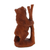 Wood sculpture, 'Curious Bear' - Hand-Carved Suar Wood Bear Sculpture from Bali (image 2e) thumbail