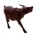 Holzskulptur, 'Senkender Büffel'. - Handgeschnitzte Büffelholz-Büffel-Skulptur aus Bali