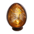 Coconut shell catchall, 'Golden Fireworks' - Firework Pattern Coconut Shell Catchall from Bali (image 2a) thumbail