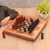 Reiseschach- und Backgammon-Set aus Holz, „Elegant Challenge“. - Handgefertigtes Holz-Reiseschach- und Backgammon-Set aus Bali