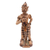 Estatuilla de cerámica, 'Werkudara' - Estatuilla de cerámica cultural de Java pintada a mano
