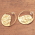 Ohrhänger aus vergoldetem Edelstahl - Kurvige Ohrhänger aus 18 Karat vergoldetem Messing aus Bali
