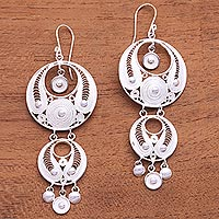 Sterling silver filigree chandelier earrings, Fabulous Idea