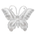 Filigrane Broschennadel aus Sterlingsilber - Filigrane Schmetterlingsbrosche aus Sterlingsilber aus Java