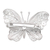 Sterling silver filigree brooch pin, 'Mesmerizing Butterfly' - Butterfly Brooch Crafted from Sterling Silver Filigree (image 2c) thumbail